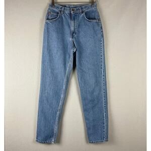 Vintage Bugle Boy Jeans Mens 27x31 Blue Medium Wash Cotton USA Made